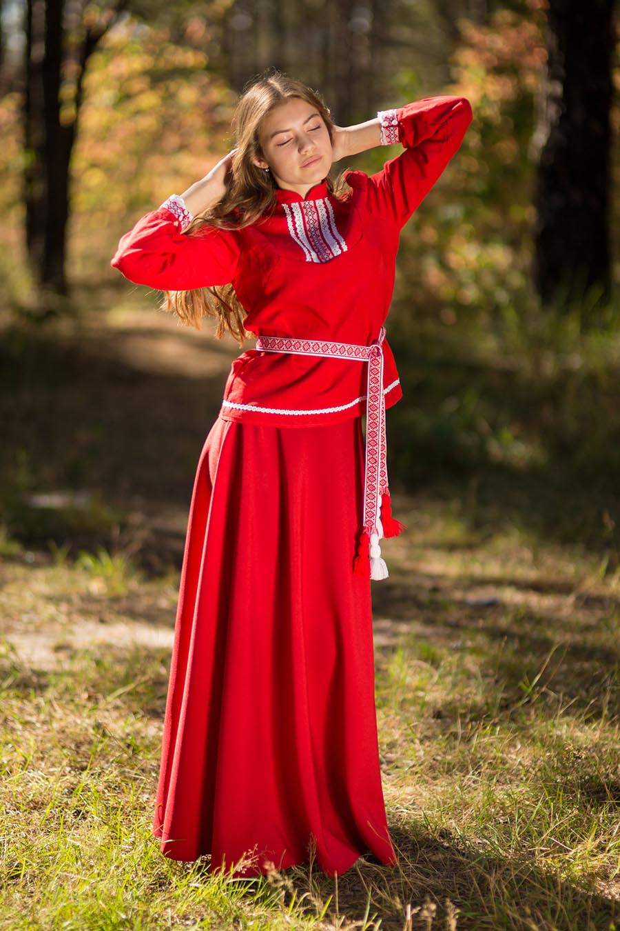 Underwear Women in Slavic costumes in Baoding