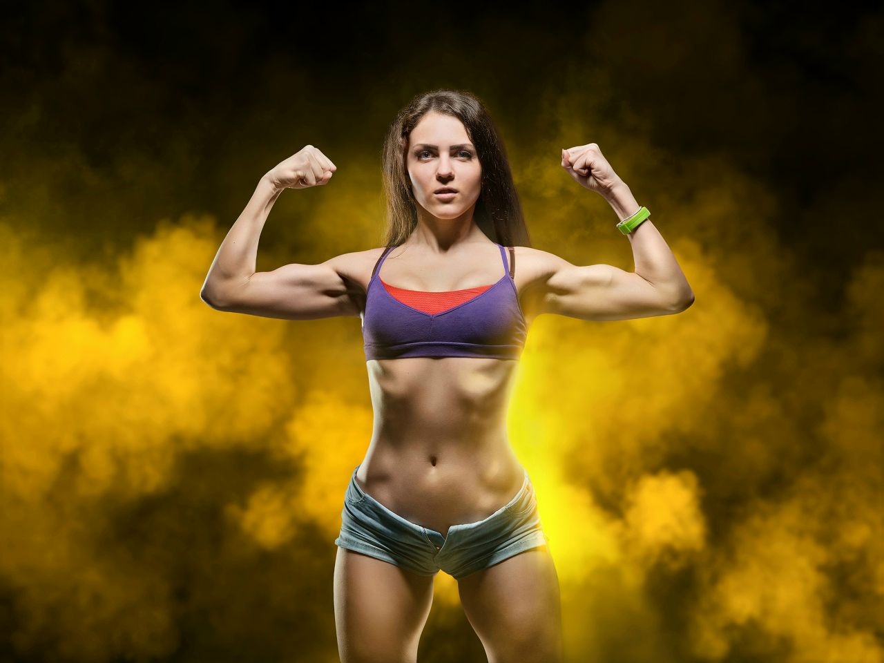 Athletic girls in Baoding